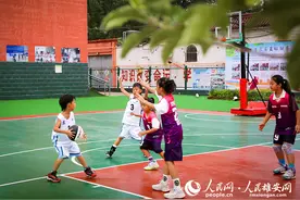 “打出名堂”——这群雄安娃娃有个“篮球梦”图片