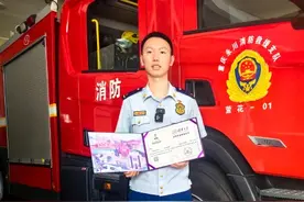 够励志！重庆95后消防员考上清华研究生图片