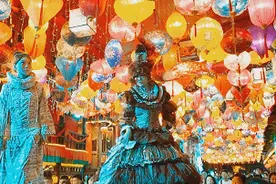杭州宋城千古情狂欢节启幕！玩的就是穿越！图片