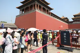 故宫“快通”方案落地，记者体验“入宫”用时不到10分钟图片