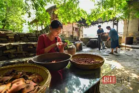 90后夫妻返乡打造“童话小屋”，将用古法植物染打造花园式农村图片