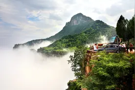 河南林州：雨后太行景如画图片