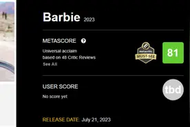 《芭比》媒体口碑解禁 M站评分81烂番茄新鲜度89图片