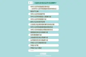 今起，儿童乘火车有新要求→图片