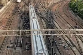 身姿“灵动”！没想到高铁进出站是这样的图片