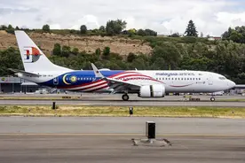 马来西亚航空8月将接收其首架波音737MAX8图片