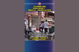 河北警方通报“交警持木凳砸老人”：辅警被行拘图片