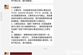 济南东城逸家抛售300余套现房 近千名市民排队3个小时认筹图片