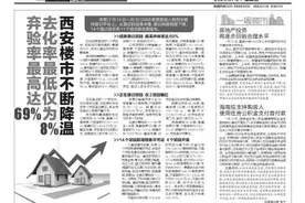 弃验率最高达69% 去化率最低仅为8% 西安楼市不断降温图片