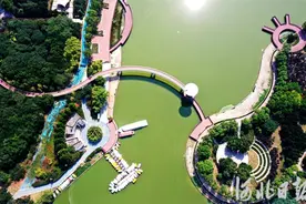河北石家庄：环城水系美如画图片