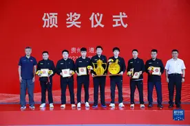 乒乓球——超级联赛第一阶段男子组结束图片