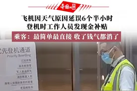 热闻丨飞机延误6小时给乘客发现金！@游客，这种情况能拿到补偿图片