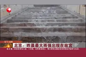 北京：昨晨最大雨强出现在故宫 故宫“千龙吐水”壮观呈现视频封面