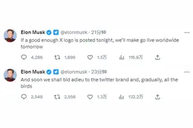 马斯克宣布：跟“小蓝鸟”说再见！他为何钟情字母“X”？图片