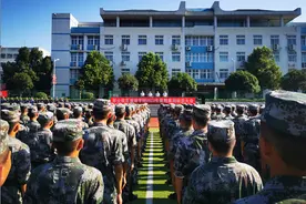 烈日下的青春集结！长沙航空职院开展定向培养军士暑期集训图片