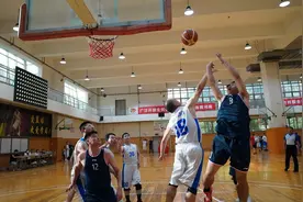 省运会省直组篮球比赛开赛图片