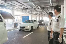 “北上”港澳单牌车突破50万辆次图片