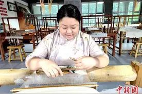 定州缂丝传承人：脚踏实地中“雕刻”如梦的千年奢华图片