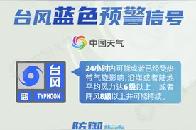 今年首个台风红色预警发布，一文了解台风不同颜色预警意味着什么图片