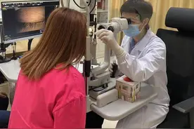 东莞：先天性眼疾不及时治疗，17岁女孩一只眼睛完全失明图片