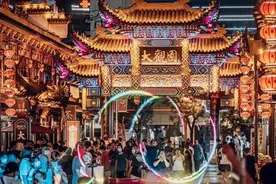 济南老商圈有了“烟火气”，老城“夜经济”更火热图片