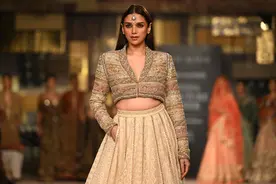 （外代二线）印度时装周图片