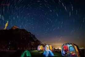 夜爬龟蒙，在1156米的高度际会孔子图片