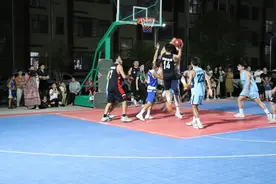 激情夏日“篮”不住，杏子铺镇首届“村BA”开赛图片