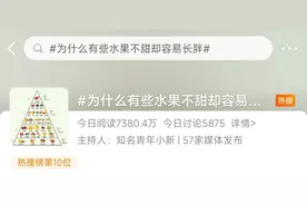 有哪些水果明明不甜，却很容易让人长胖？图片