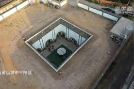 夏日炎炎 探访黄河岸边的地下“四合院”图片