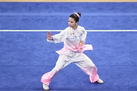 （成都大运会）武术——女子太极拳：中国选手陈小丽夺金图片
