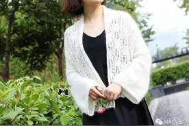 教程推荐 | 花间词•优雅知性披肩式开衫图片