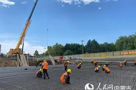 呼和浩特市万通路下穿南二环快速路新建工程迎来新进展图片