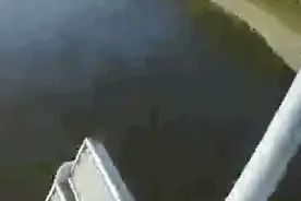 这一跳，惊心动魄！图片