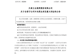 头孢分散片市场代理销售起争议，力生制药子公司卷入涉2亿元诉讼图片