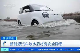 新能源汽车涉水存漏电风险！专家提醒：长时间泡水后勿启动图片