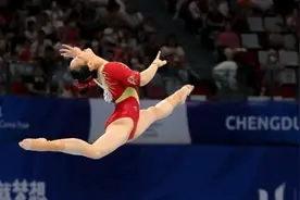 中国女子体操的宝藏姐姐罗欢图片