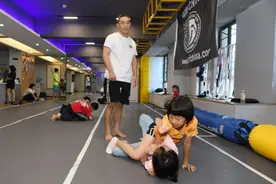 长沙暑期少儿格斗班学习火热图片