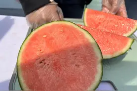 西瓜切开吃不完，常温存放不宜超2小时图片