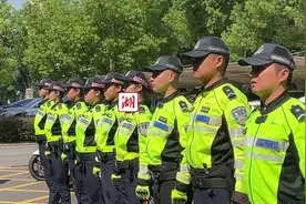 武汉少年警队暑期安全训练营开营！这堂交通安全课不用坐着听图片