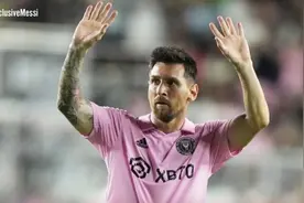 实在吹不动了，梅西上演任意球绝平，4场比赛打进7球图片