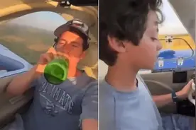 父亲指导11岁儿子开飞机，双双身亡图片