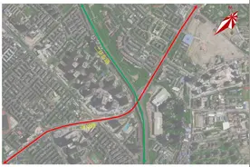 过往司机注意！昆明这个路段交叉口有优化图片