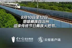 坐上动车去过火把节！昆明↔楚雄火把节专列来了图片