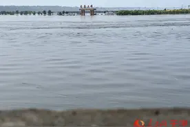 抗洪一线见闻丨天津第六埠村：持续泄洪，村民生活未受影响图片
