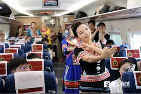 火热开启！昆明至楚雄“火把节”专列首发图片