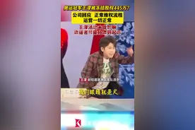 奥运冠军王濛被冻结445万股权图片