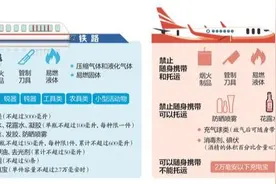 乘坐飞机不要携带自热食品 这份暑期出行安检指南请查收图片