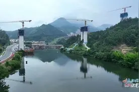 江西省重点工程遂大高速雏形已现  项目投资已完成54%图片