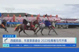 海拔4500米上的“草原盛会”！西藏那曲2023恰青赛马节开幕图片